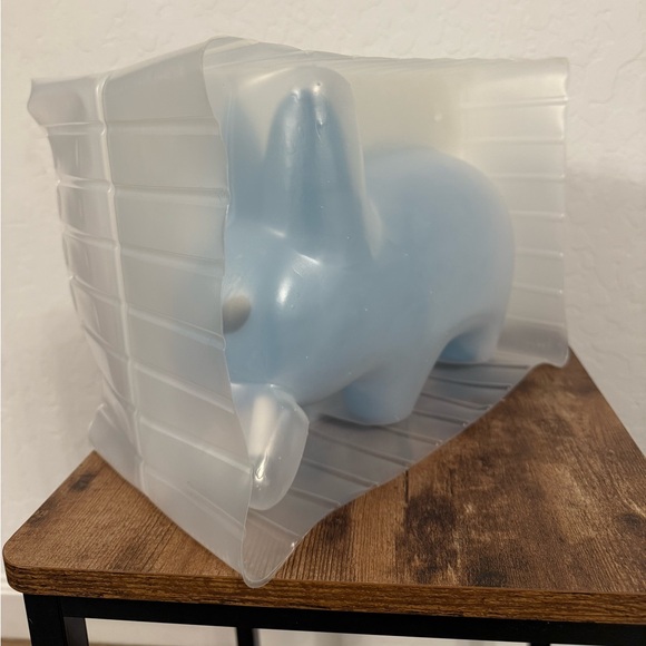 Smorkin' Labbit Clear Blue 10-Inch Figure - Picture 5 of 10